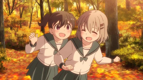 ヤマノススメ おもいでプレゼント場面カット050