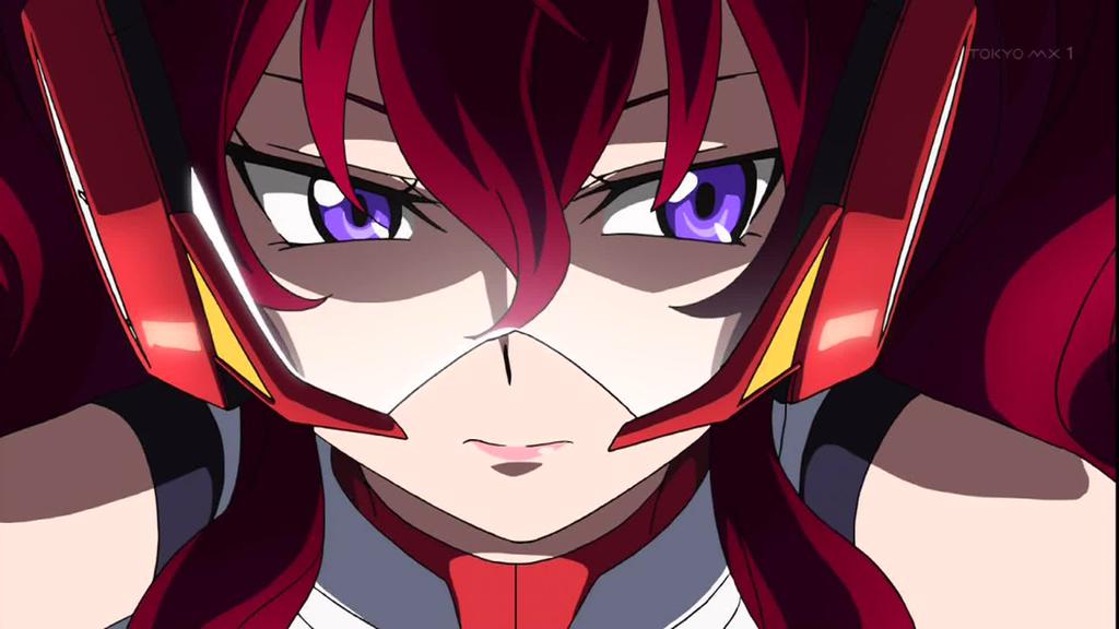 クロスアンジュ 天使と竜の輪舞(ロンド) 8話 何か狙っているヒルダ…