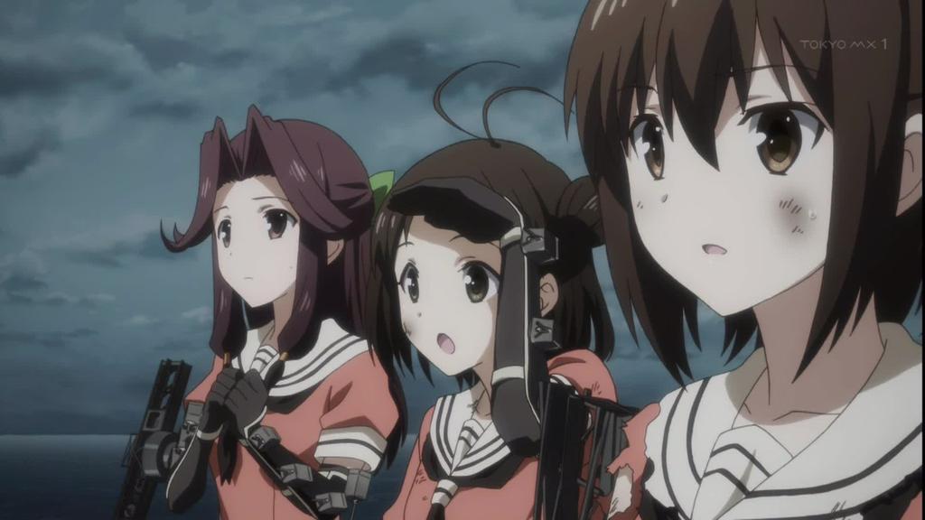 艦隊これくしょん 艦これ 1話感想 吹雪出撃 パンチラ 見えてたよ ｗ もぐもく独り言