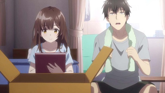 ひげを剃る。そして女子高生を拾う。 7話場面カット029