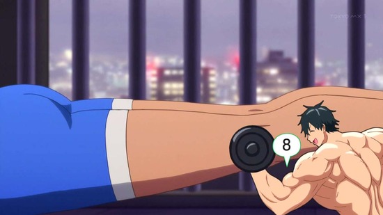 ダンベル何キロ持てる？ ９話番組カット046