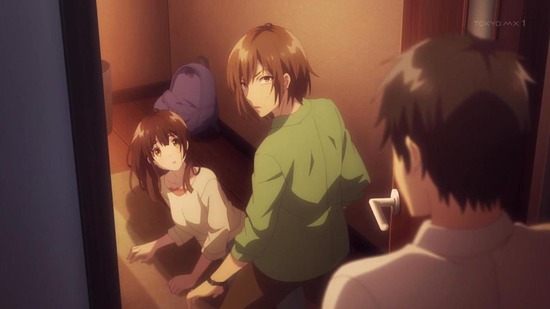 ひげを剃る。そして女子高生を拾う。 6話場面カット015