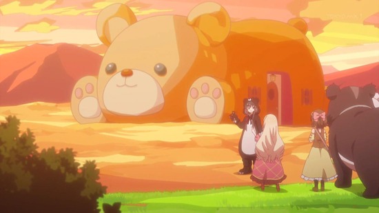 くまクマ熊ベアー 7話場面カット008
