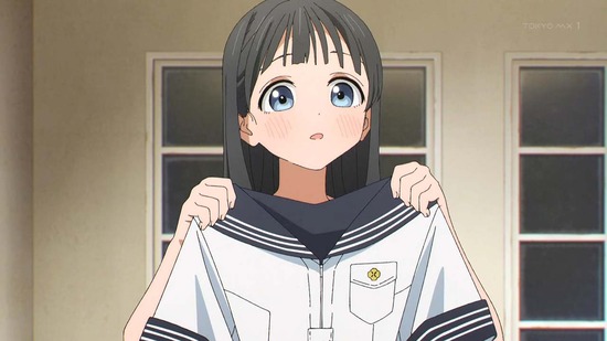 明日ちゃんのセーラー服 8話画面カット062