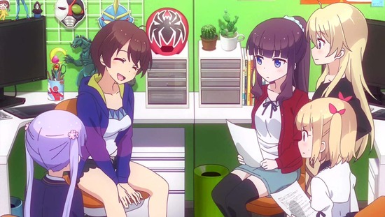 NEW GAME!! 2話番組カット003