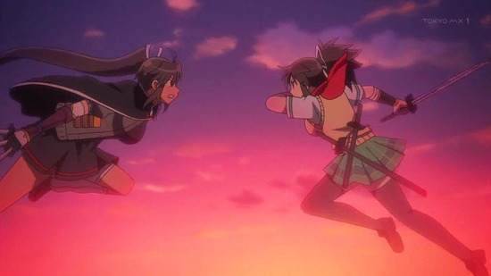 閃乱カグラ 3話場面カット053