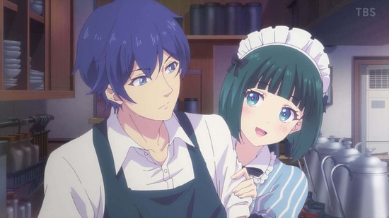 女神のカフェテラス 1話場面カット001