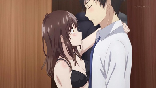 ひげを剃る。そして女子高生を拾う。 3話場面カット054