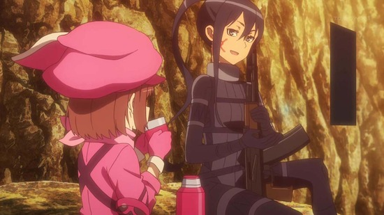 ガンゲイル・オンライン 3話場面カット004