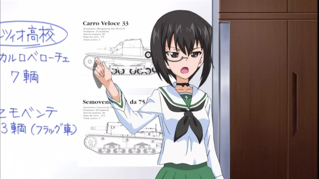 OVAガールズ&パンツァー これが本当のアンツィオ戦です!004