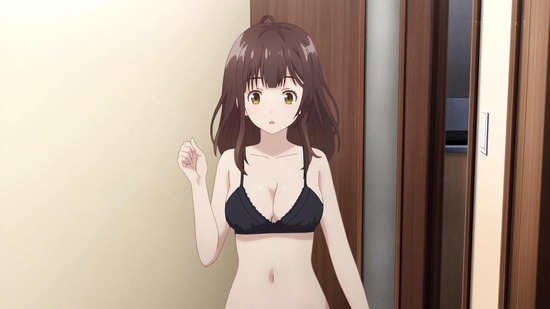 ひげを剃る。そして女子高生を拾う。 3話場面カット069