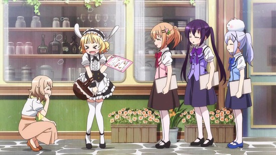 ご注文はうさぎですか? BLOOM 6話場面カット025