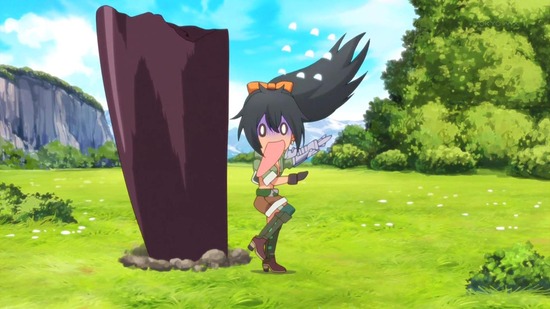 たとえばラストダンジョン前の村の 10話場面カット033