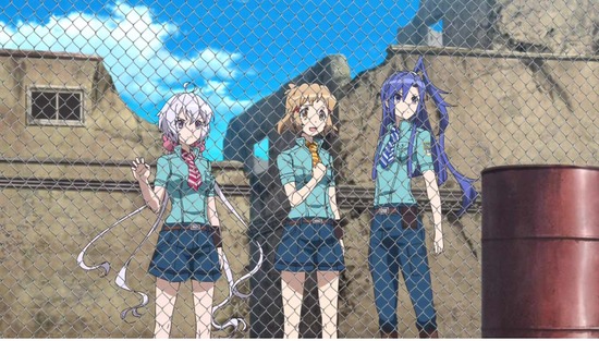 戦姫絶唱シンフォギアAXZ 1話場面カット022