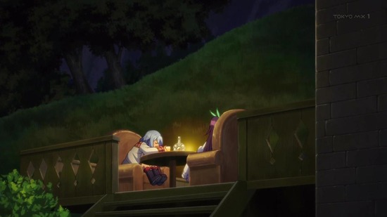 たとえばラストダンジョン前の村の 10話場面カット049