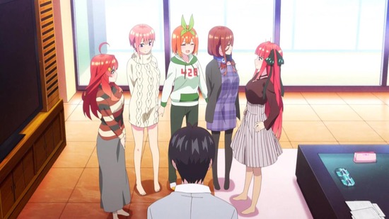 五等分の花嫁∬ 1話場面カット055