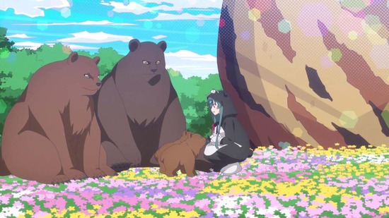 くまクマ熊ベアー 1話場面カット022