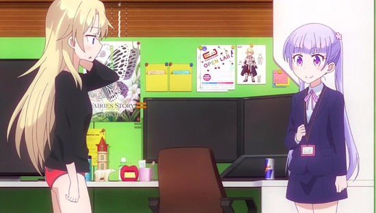 NEW GAME!! 1話番組カット009
