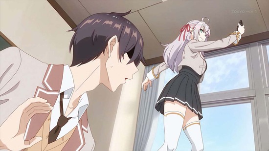 時々ボソッとロシア語で 1話場面カット015