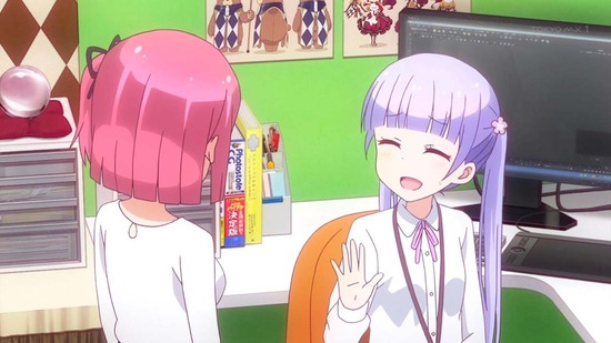 NEW GAME!!　１０話場面カット015