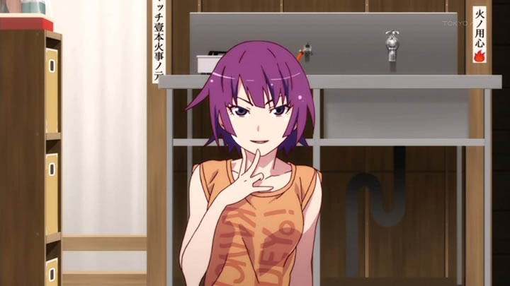 <物語>シリーズ セカンドシーズン(猫物語(白)) 4話