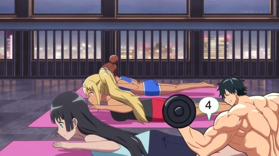 ダンベル何キロ持てる？ ９話番組カット045