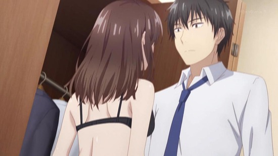 ひげを剃る。そして女子高生を拾う。 3話場面カット046