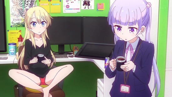 NEW GAME!! 1話番組カット010
