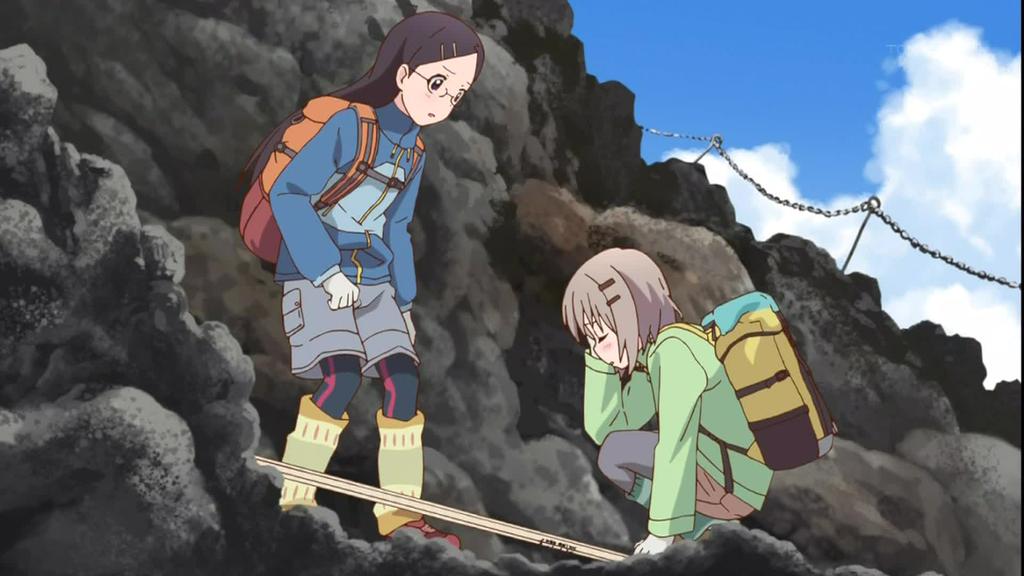 ヤマノススメ セカンドシーズン 新十合目 富士登山断念…004