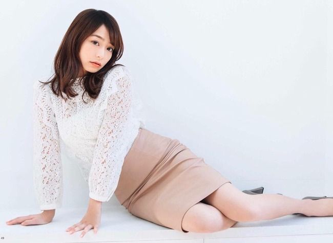 【画像】宇垣美里アナ、谷間がエッチで可愛すぎる！