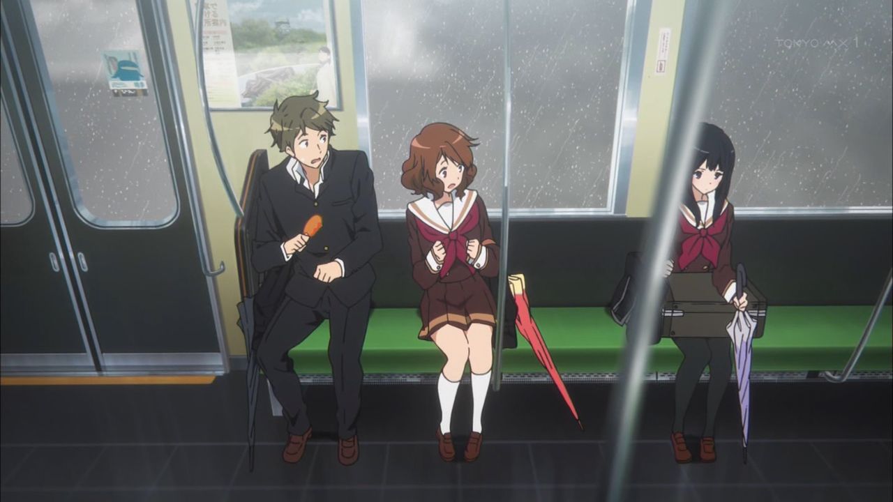 響け ユーフォニアム 秀一が途中から電車に乗ってくるのは急行から各駅停車への乗り換え 旧あにまん