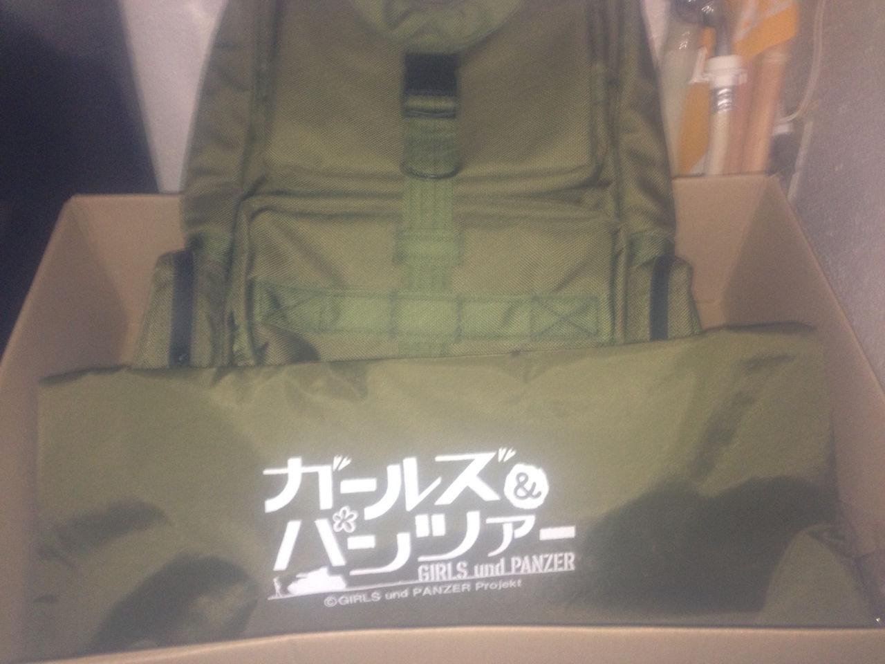 ガールズ パンツァー 秋山殿リュックが到着したであります 画像あり 旧あにまん