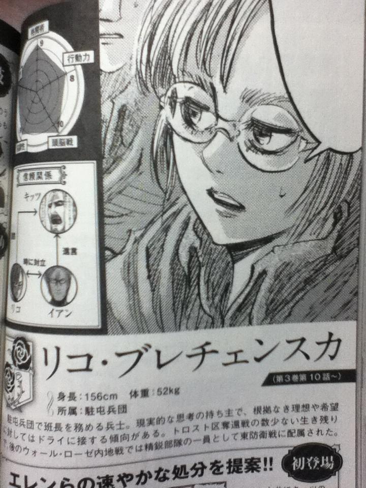 進撃の巨人 キャラクター紹介の名前が そばかす って酷くない 5巻フルカラーブック 旧あにまん 進撃の巨人 キャラクター紹介の名前が そばかす って酷くない 5巻フルカラーブック 旧あにまん