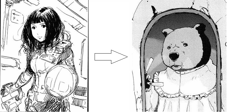 シドニアの騎士 ヒ山さんは熊なのになんであんな可愛い声が出るの 旧あにまん