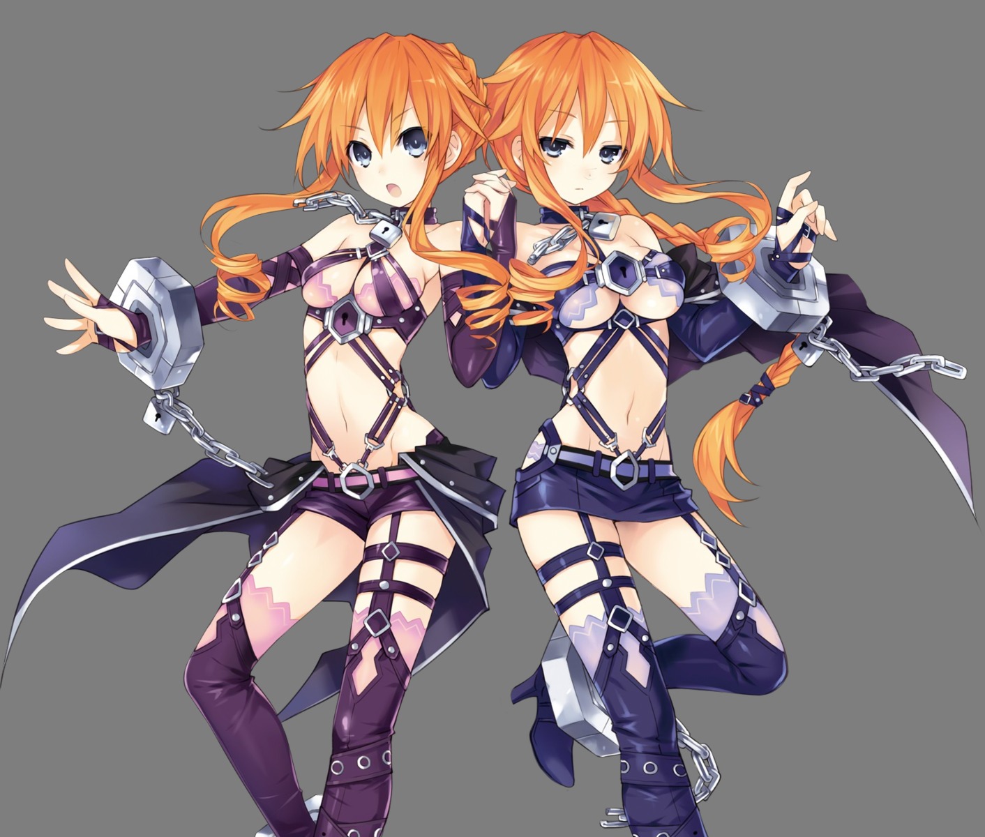 デート ア ライブ 八舞姉妹のボンテージ風霊装の胸の布みたいのは原作から それともアニメから 画像あり 旧あにまん