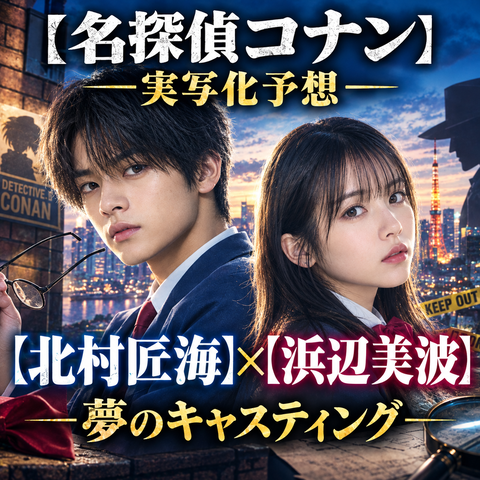 『名探偵コナン』実写化予想｜工藤新一＝北村匠海なら見てみたい！