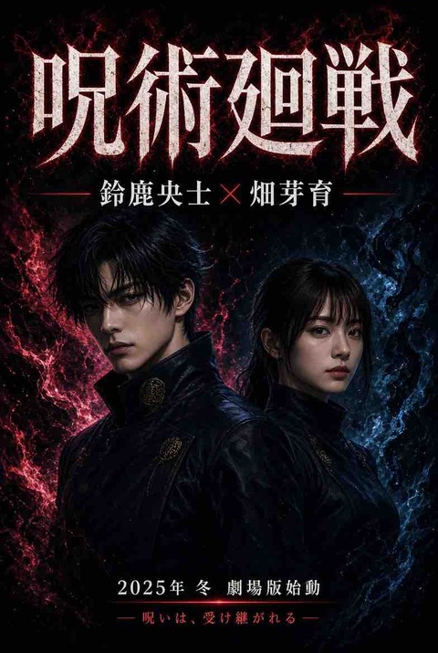 呪術廻戦実写化｜鈴鹿央士が伏黒恵役？畑芽育との配役を予想