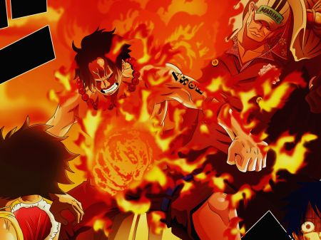 火拳のエース (ONE PIECE ワンピース) : アニメ画像