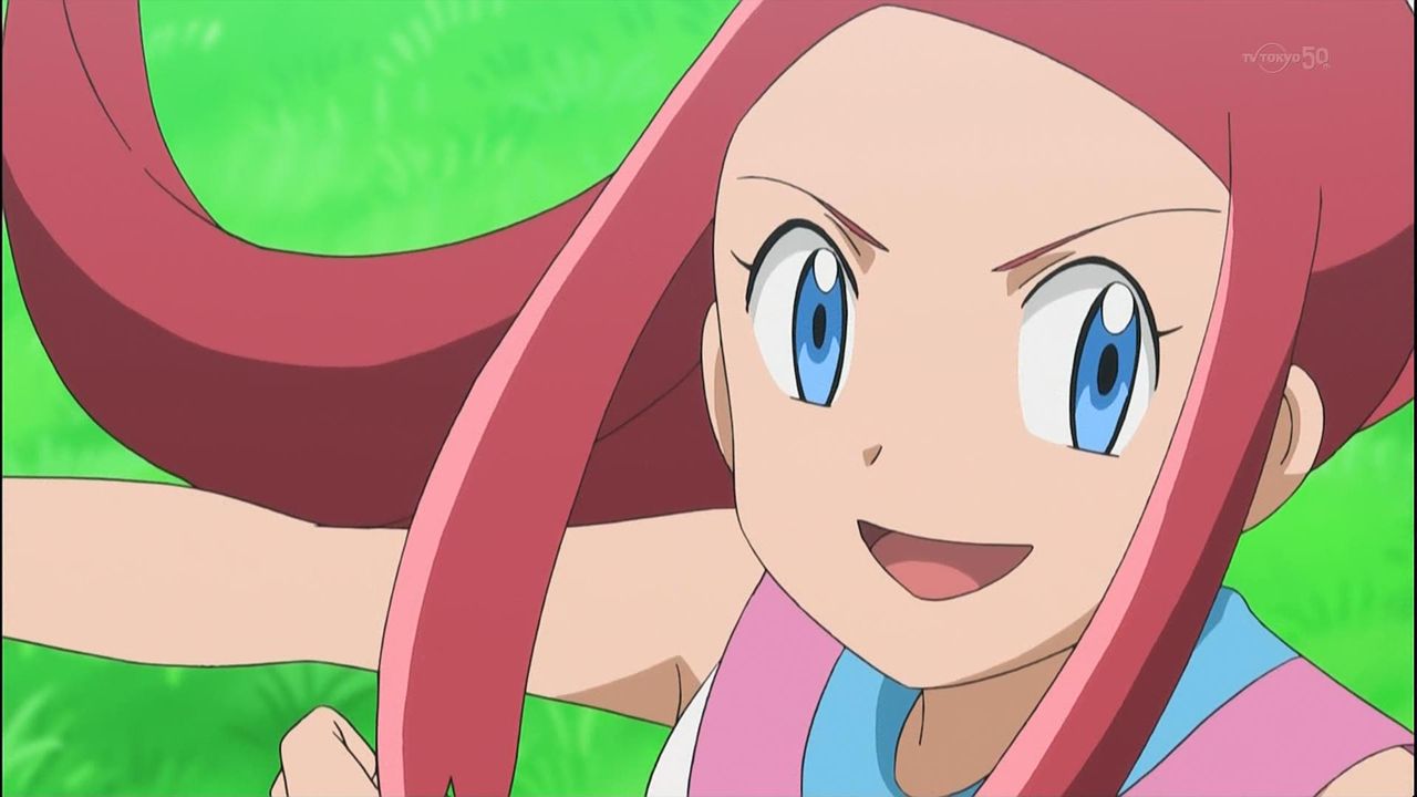 ポケットモンスターxy 第13話の感想まとめ 幼稚園の先生なのにへそ出しとはけしからん 画像あり アニメまとめたった