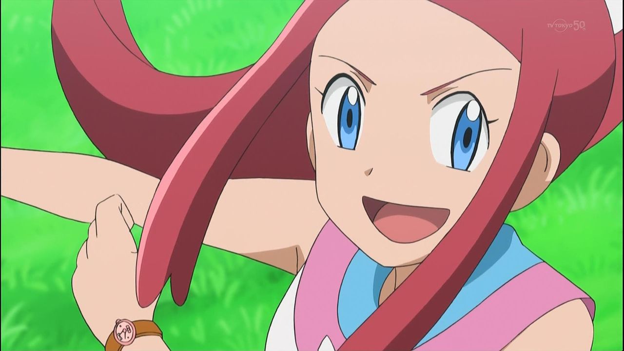 ポケットモンスターxy 第13話の感想まとめ 幼稚園の先生なのにへそ出しとはけしからん 画像あり アニメまとめたった