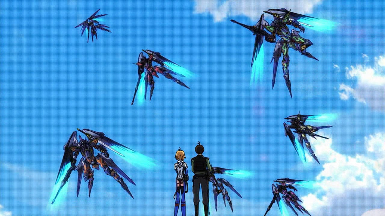 クロスアンジュ 紫の黒ヴィルキスがアンジュのヴィルキスなんだろうか アニメ日刊速報