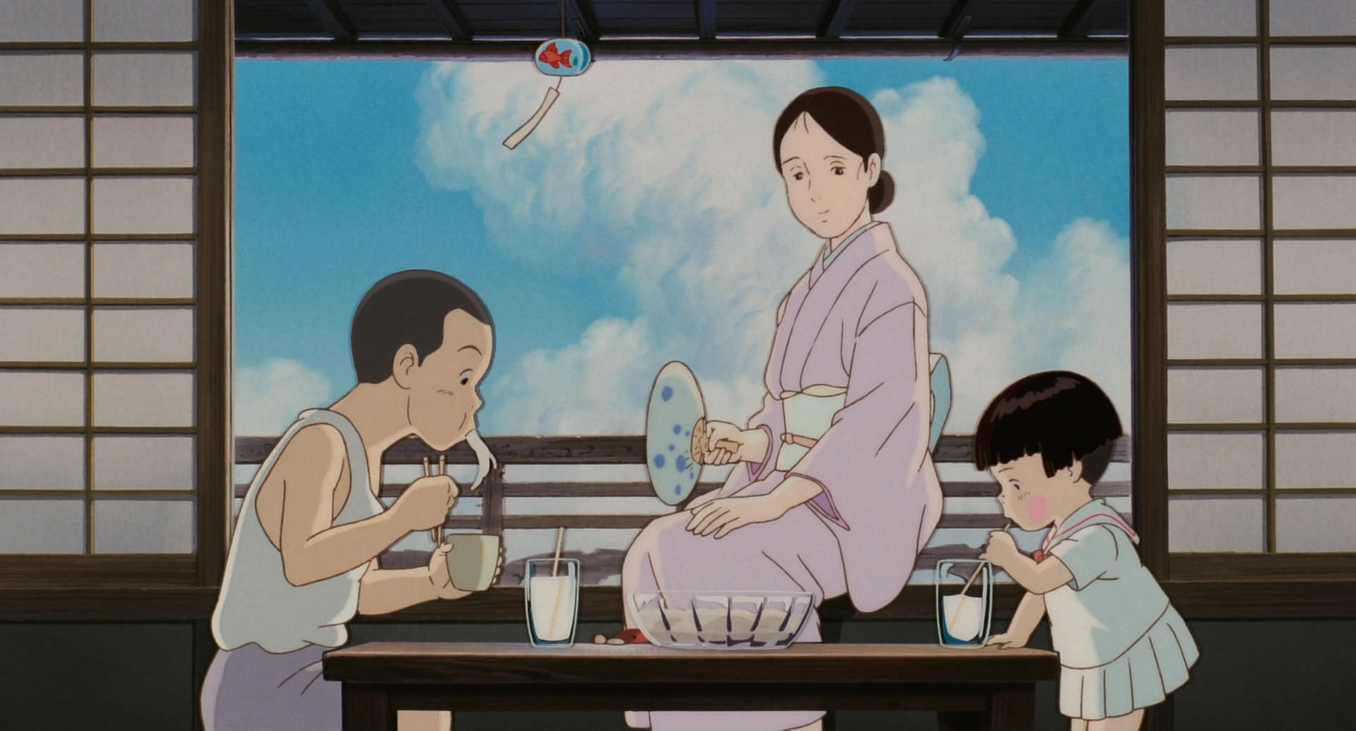 火垂るの墓初見ワイ 疎開先の親戚のオバサンめちゃくちゃクソババアやんけ 気になるアニメ速報