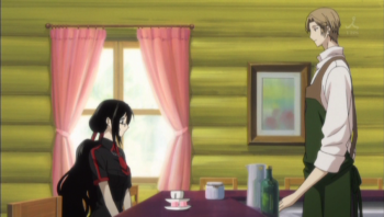 Blood C における緑につつまれた背景 アニプレッション Blood C における緑につつまれた背景 アニプレッション