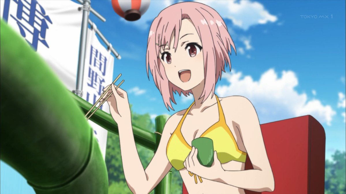 サクラクエスト 第９話 感想 流しそうめん5dxの中に二人いたとか草 今回結構いい話だったわ あにれこ