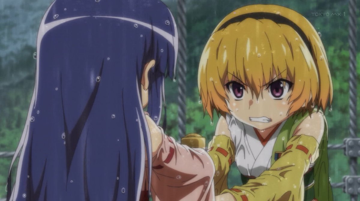 ひぐらしのなく頃に卒 １４話 覚醒黒梨花と覚醒黒沙都子の戦いが熱かった 感想まとめ アニメ わかり速報