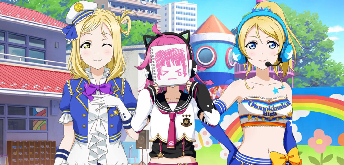 金髪ハンター璃奈ちゃん 両手に花 ラブライブ スクスタ ラブライブ 曜ちゃんのヨーソロー 速報 金髪ハンター璃奈ちゃん 両手に花 ラブライブ スクスタ ラブライブ 曜ちゃんのヨーソロー 速報