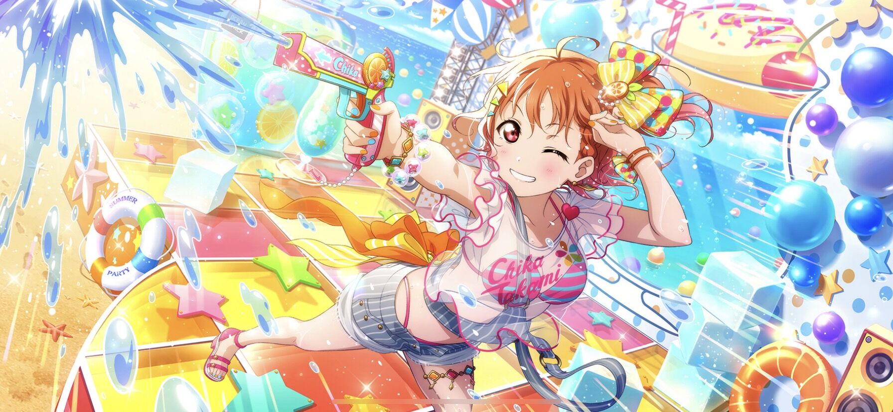 千歌かわいいからチカキュンサマーの水着で海に行けばモテモテなのだ ラブライブ サンシャイン ラブライブ 曜ちゃんのヨーソロー 速報