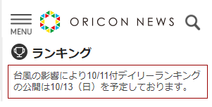 oricondays