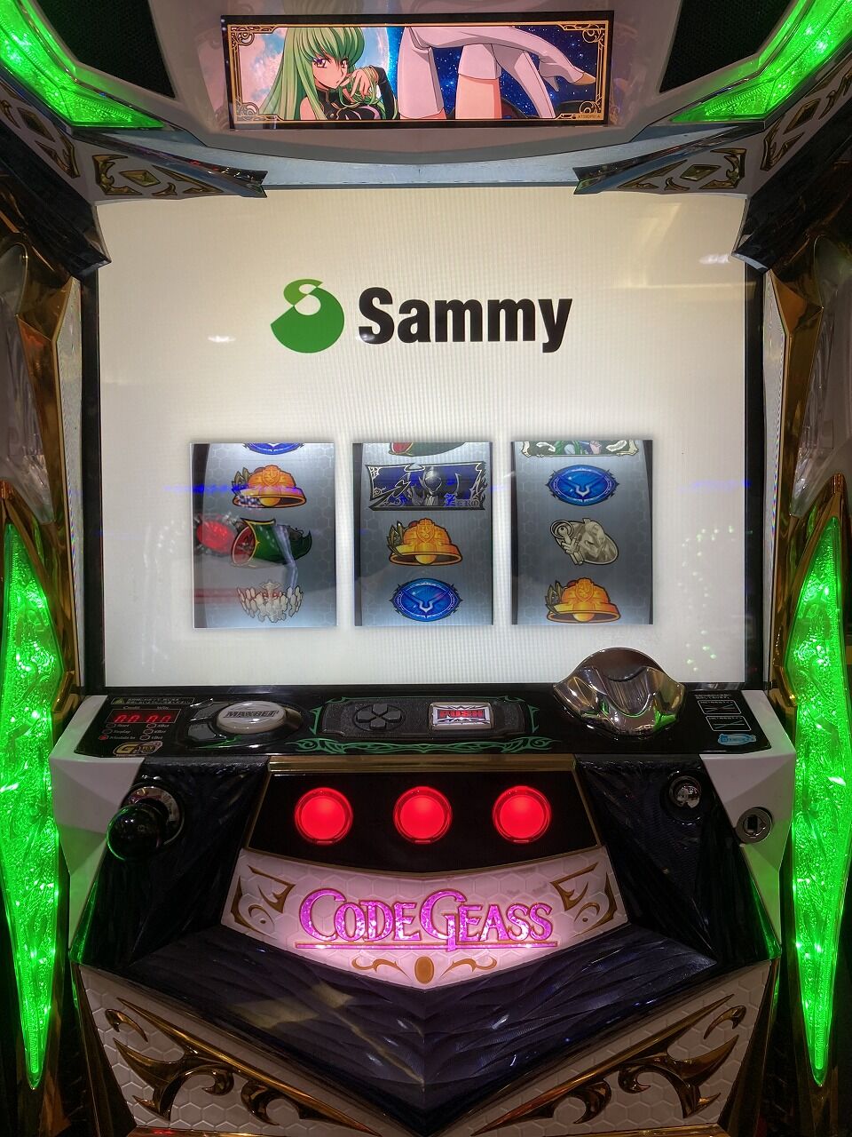 コードギアス CC ver】リールロックからC.C.揃いを連発した結果【僕とC.C.のランデブー】 : アニオタによる機械割100%稼働ブログ