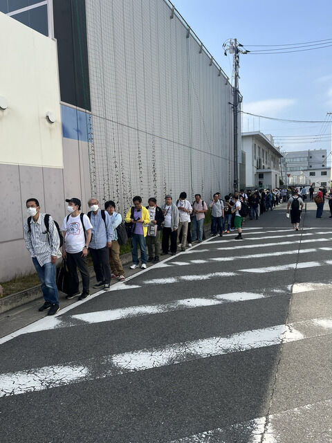 【速報】瀬戸内の大エース石田千穂ちゃん生誕祭の物販が外まで大行列！！